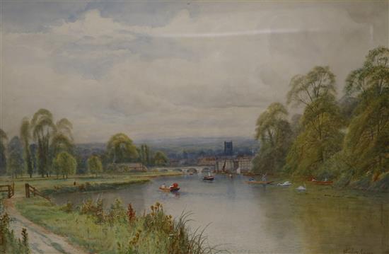 Stanley-Green, Boating on the Thames 48 x 74cm